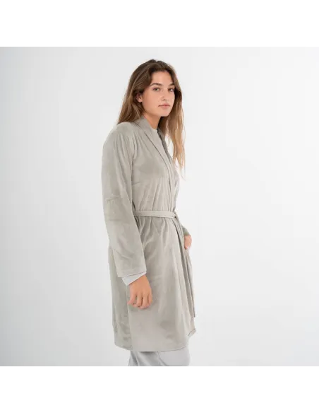 Roupão veludo super soft liso