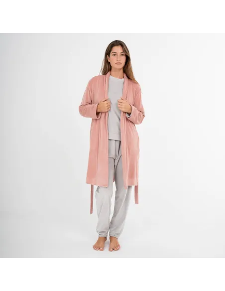 Roupão veludo super soft liso