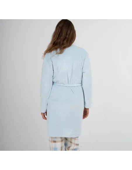 Roupão veludo super soft liso