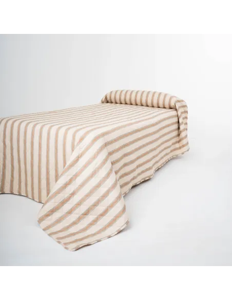 Colcha bouti Raya Sitges topo - verde seco