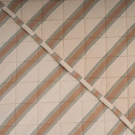 Colcha bouti Raya Sitges topo - verde seco