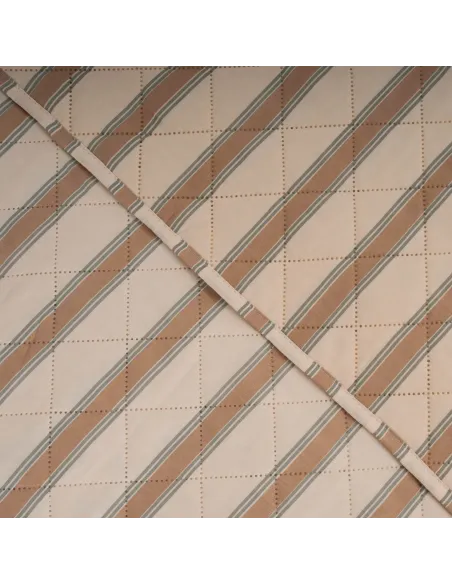 Colcha bouti Raya Sitges topo - verde seco