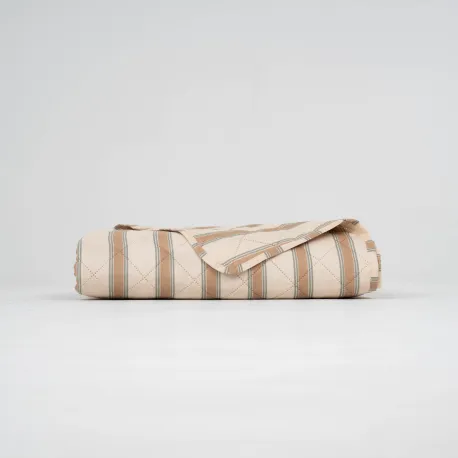 Colcha bouti Raya Sitges topo - verde seco