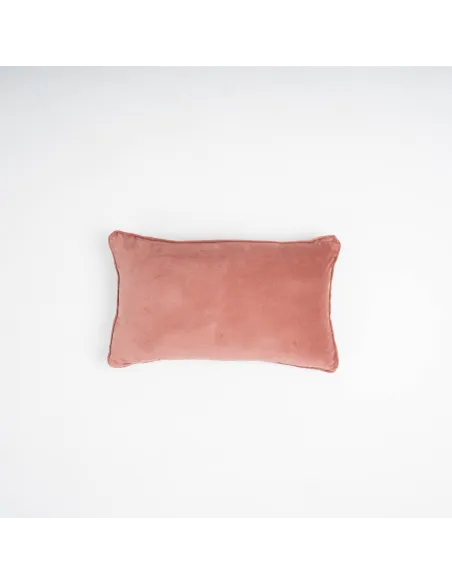 Almofada retangular 30x50 veludo algodão lisa