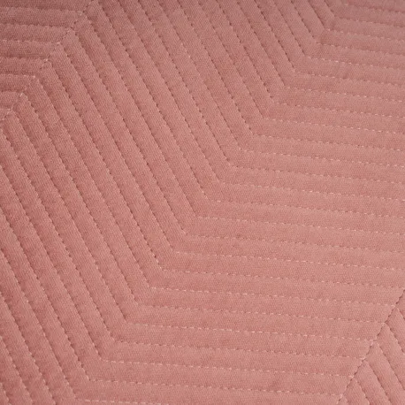 Almofada quadrada de veludo de algodão Hungria lisa 50x50 - capa + enchimento