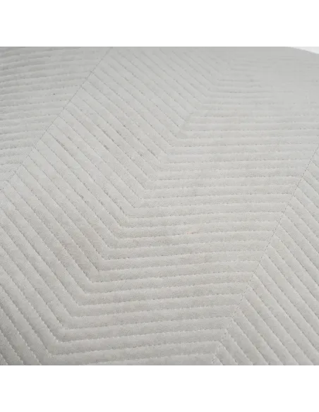 Almofada quadrada de veludo de algodão Hungria lisa 50x50 - capa + enchimento