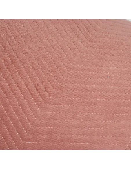 Almofada retangular de veludo de algodão Hungria lisa - capa + enchimento