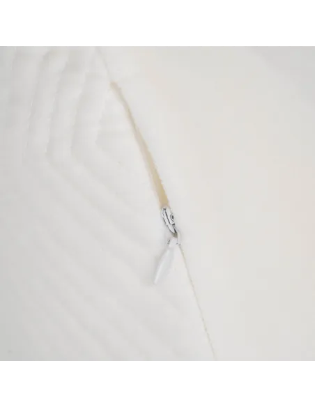 Almofada retangular de veludo de algodão Hungria lisa - capa + enchimento