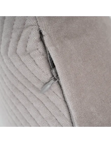 Almofada retangular de veludo de algodão Hungria lisa - capa + enchimento