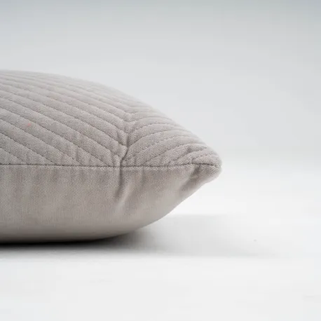 Almofada retangular de veludo de algodão Hungria lisa - capa + enchimento