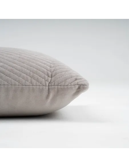 Almofada retangular de veludo de algodão Hungria lisa - capa + enchimento