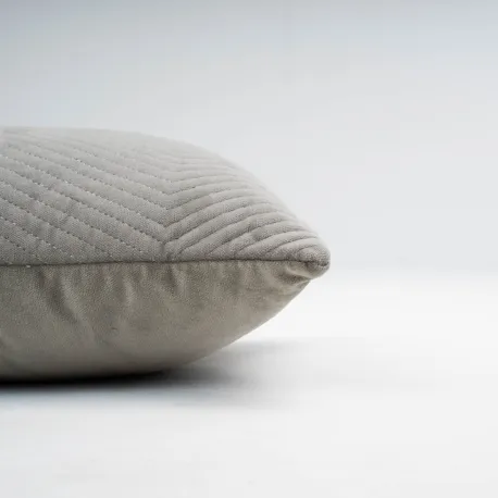 Almofada retangular de veludo de algodão Hungria lisa - capa + enchimento