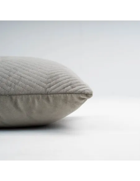 Almofada retangular de veludo de algodão Hungria lisa - capa + enchimento