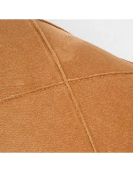 Almofada retangular em veludo e algodão Rombo liso - capa + enchimento Almofada retangular em veludo e algodão Rombo liso - capa + enchimento