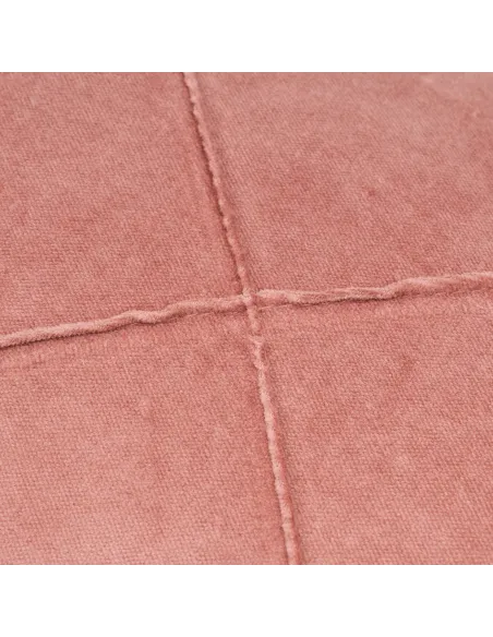 Almofada retangular em veludo e algodão Rombo liso - capa + enchimento Almofada retangular em veludo e algodão Rombo liso - capa + enchimento