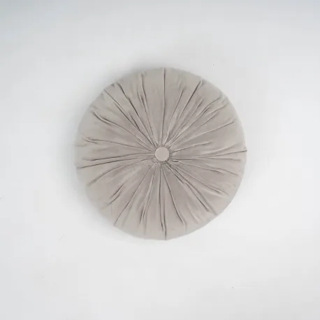 Almofada em veludo e algodão Oreo lisa 40x40 - capa + enchimento