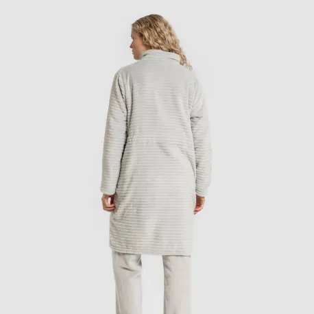 Roupão veludo Raya fecho éclair