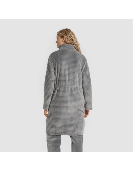 Roupão veludo Raya fecho éclair