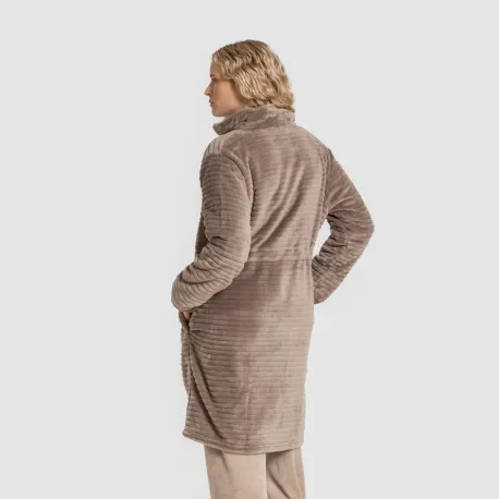 Roupão veludo Raya fecho éclair