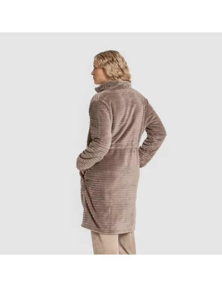 Roupão veludo Raya fecho éclair