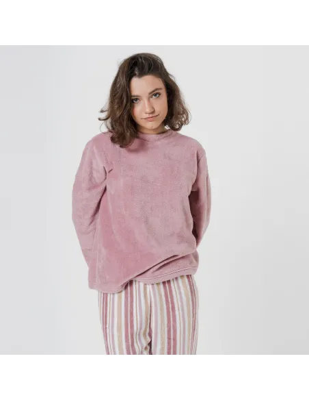 Pijama coral Raya Calendula rosa