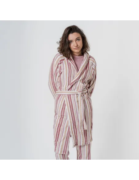 Robe coral Raya Calendula rosa