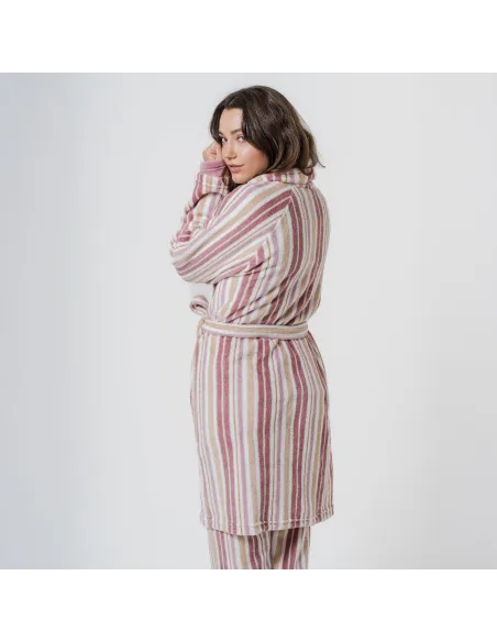 Robe coral Raya Calendula rosa