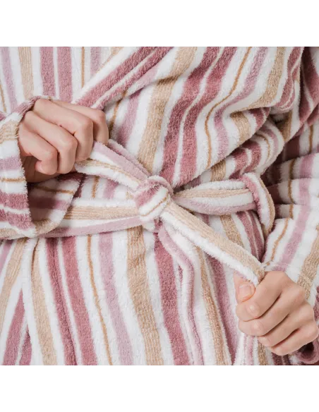 Robe coral Raya Calendula rosa