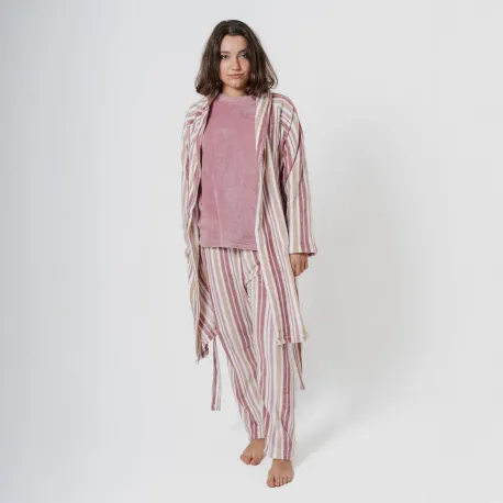 Robe coral Raya Calendula rosa