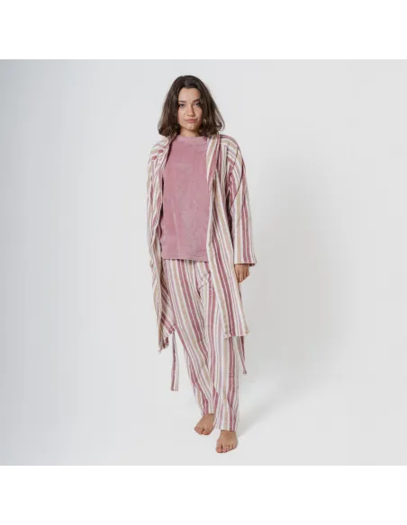 Robe coral Raya Calendula rosa