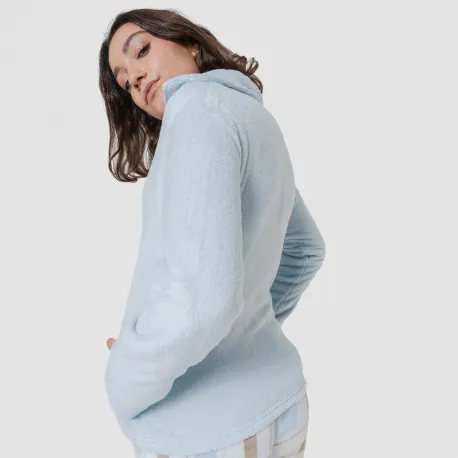 Camisola coral mulher