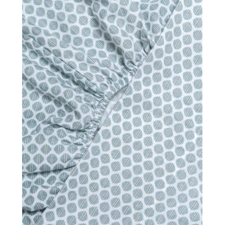 Jogo de lençóis de flanela Dune indigo