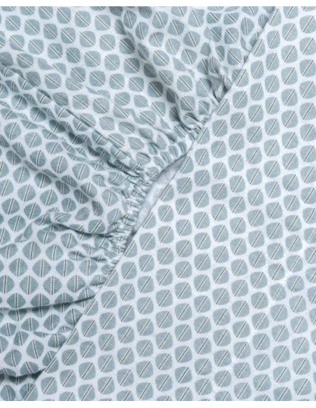 Jogo de lençóis de flanela Dune indigo