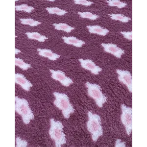 Manta coral Berta beringela 2