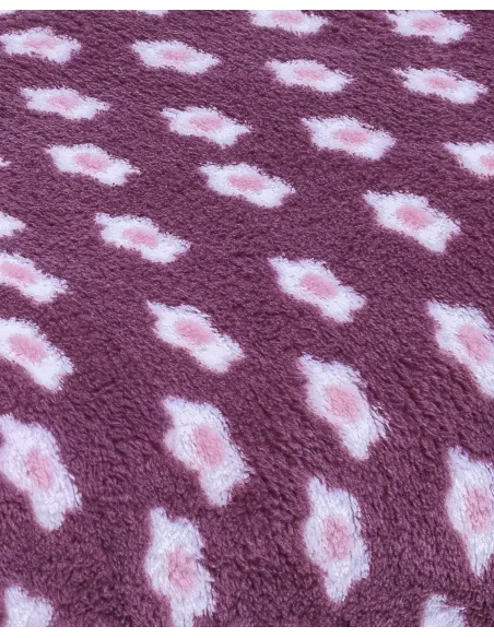 Manta coral Berta beringela