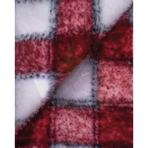 Manta coral Cuadro Gustavo bordô 2