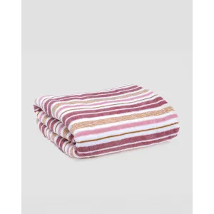 Manta coral Raya Calendula malva rosa