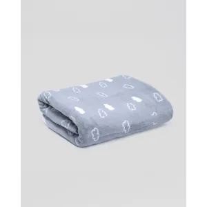 Manta coral Nube New verde tiffany