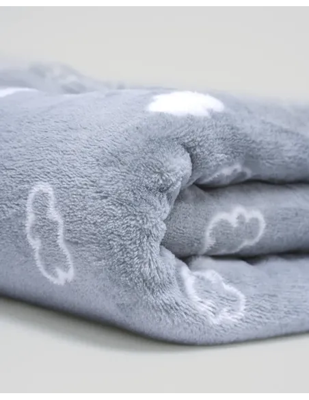 Manta coral Nube New verde tiffany