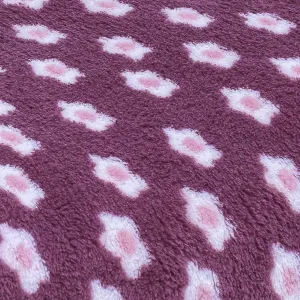 Manta coral Berta beringela 2