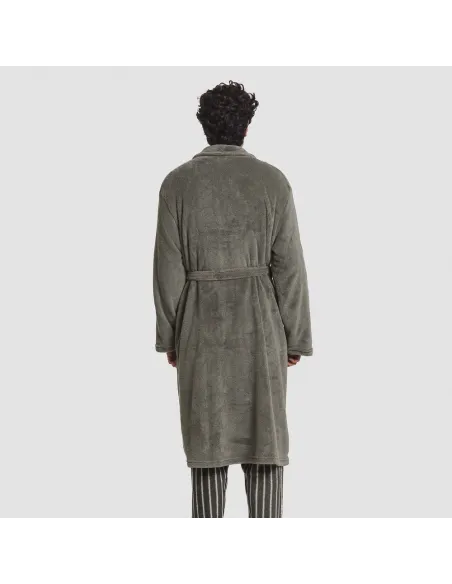 Roupão coral homem lisos