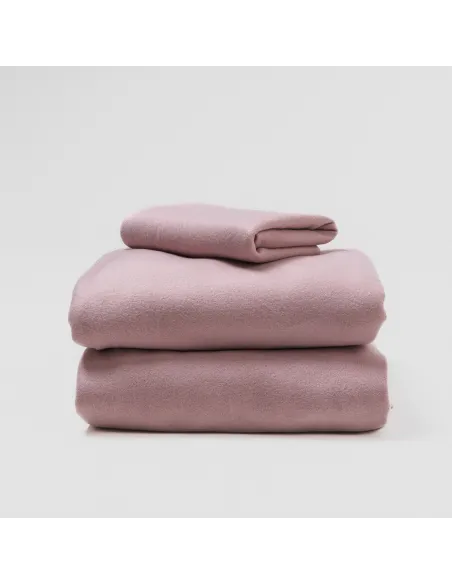 Jogo de lençóis térmicos lisos