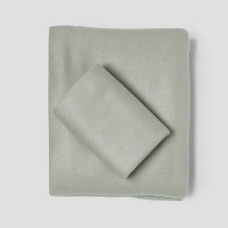 Jogo de lençóis térmicos lisos