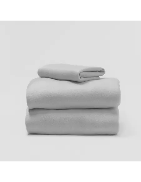 Jogo de lençóis térmicos lisos