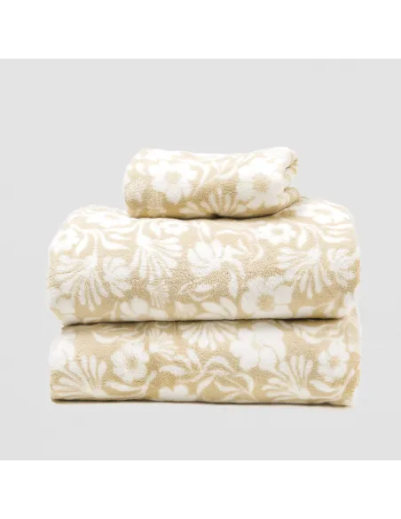 Jogo de lençóis de coralina Alexis topo