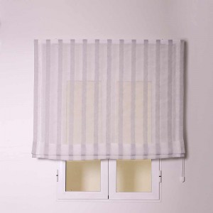 Estore de tecido STYLE37 branco e cinza com corrente 2