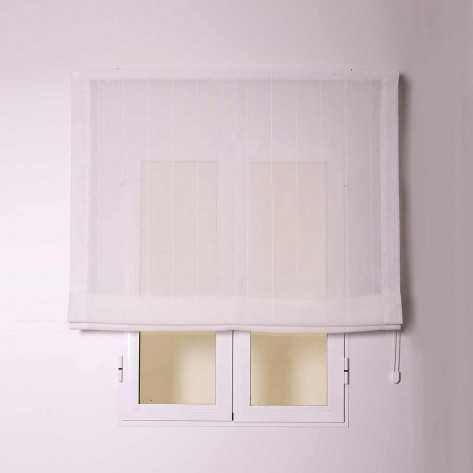 Estore de tecido STYLE12 branco com corrente Estore de tecido STYLE12 branco com corrente