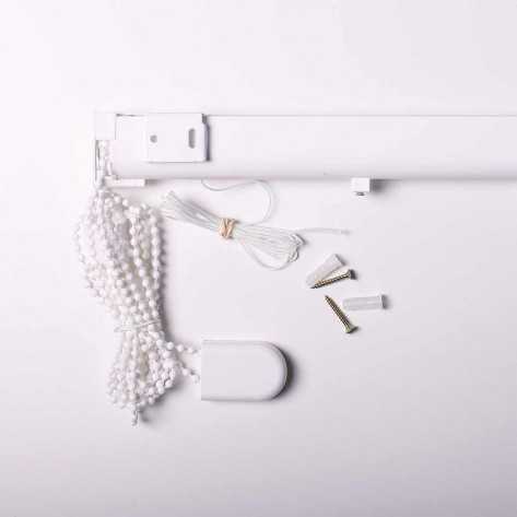 Estore de tecido STYLE12 branco com corrente Estore de tecido STYLE12 branco com corrente