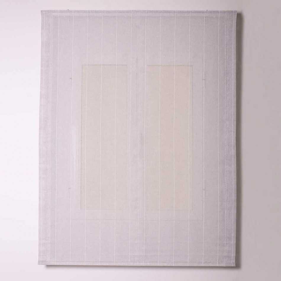 Estore de tecido STYLE32 cinza com corrente