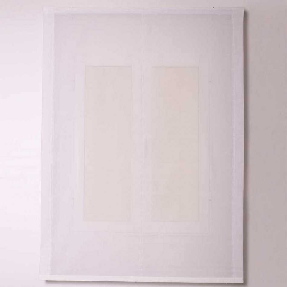 Estore de tecido MONTELINO branco com corrente